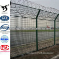 Welded Wire Mesh Fencing With Razor Wire